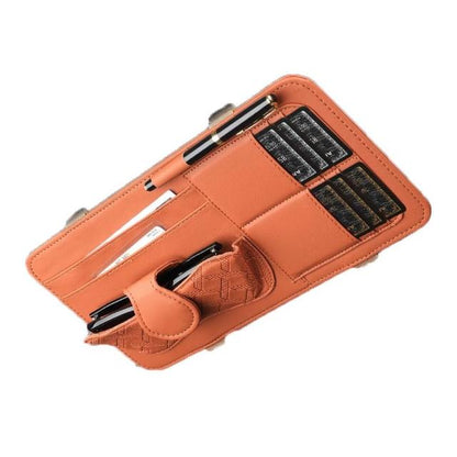 Organizador para visera de auto